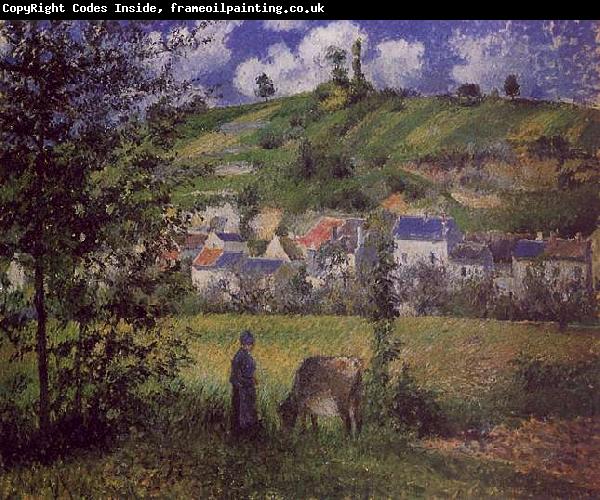 Camille Pissaro Landscape at Chaponval
